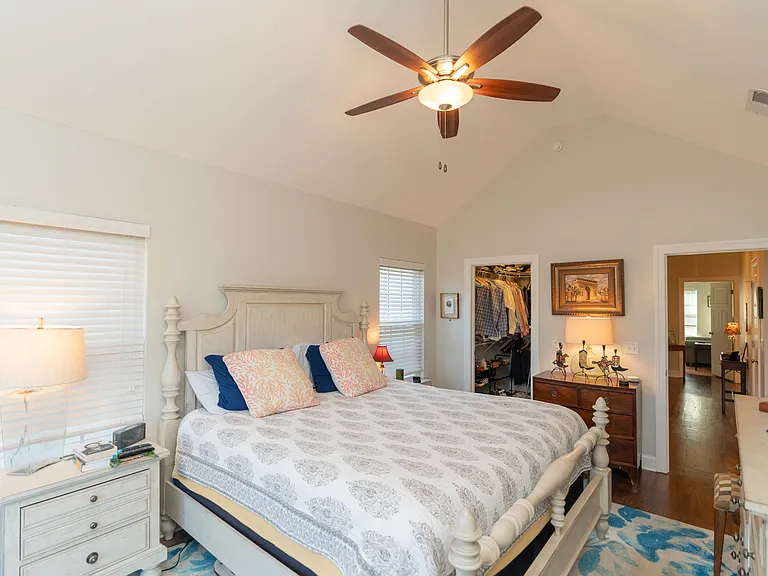 Master Bedroom with walk-in closet