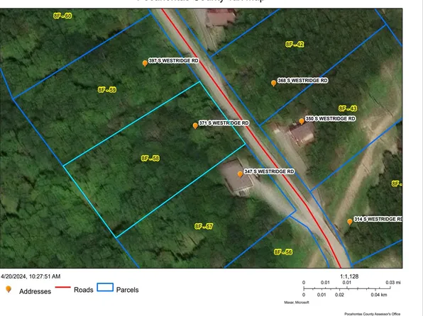 371 S West Ridge Rd, Snowshoe, WV 26209