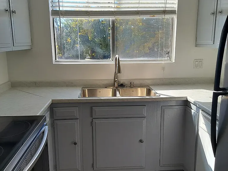New countertops, sink, faucet