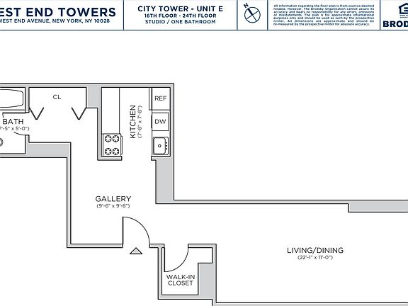 2nd image of 75 W End Ave APT C21e