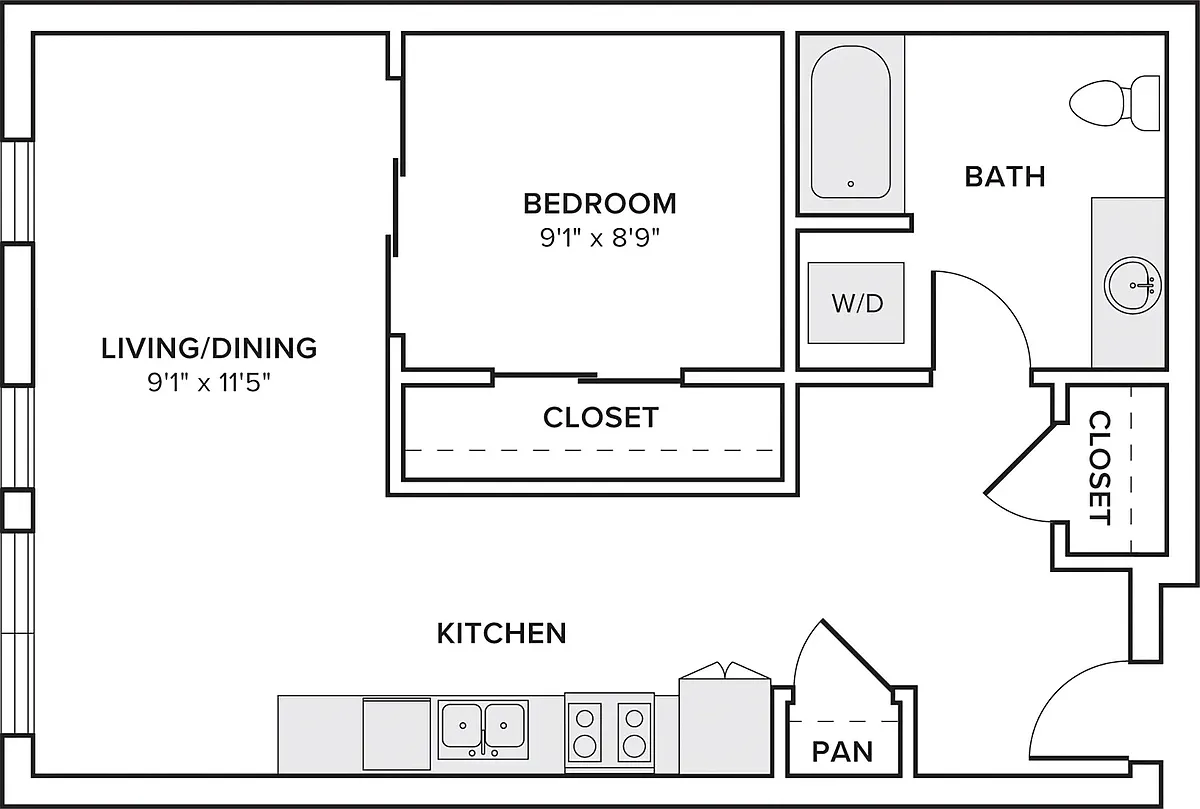 Floor plan A06