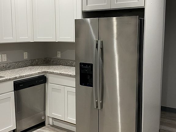 Modern stainless steel appliances