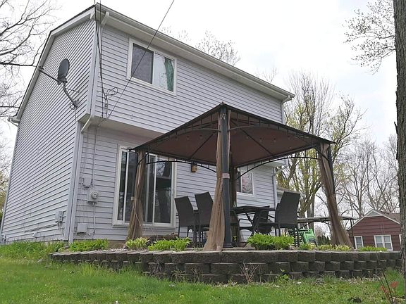 another view of patio and gazebo