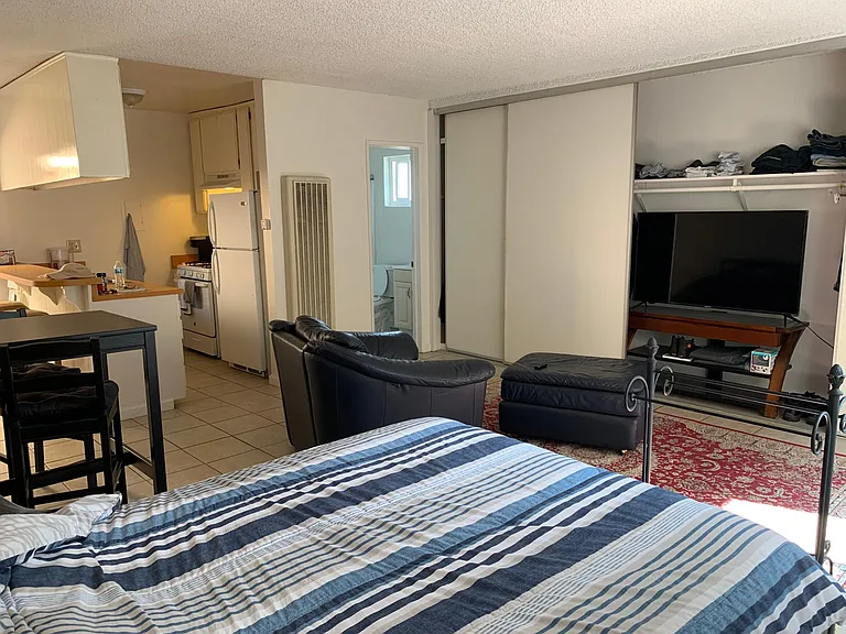 Entire wall of closets; 16 feet of closet space (will be unfurnished)