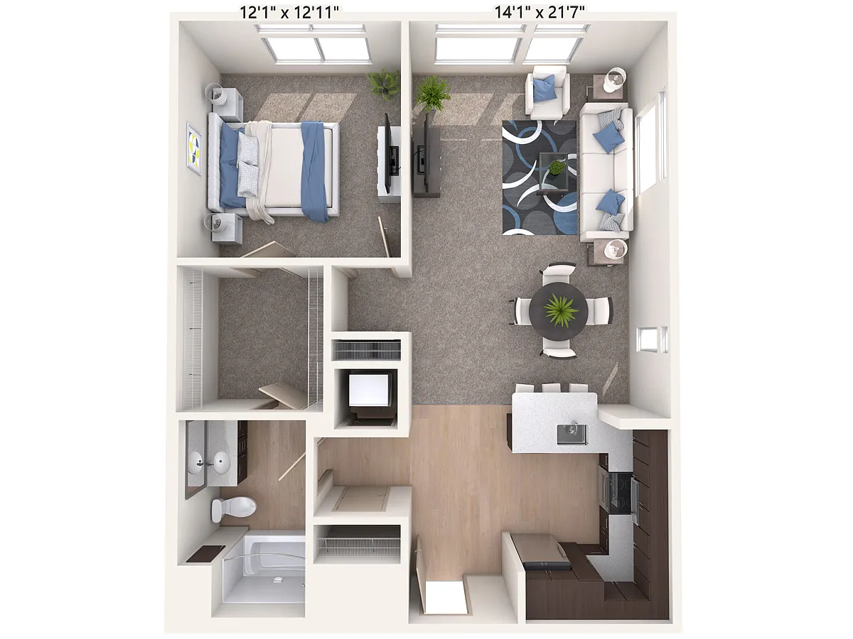 Floor plan A8-Esp