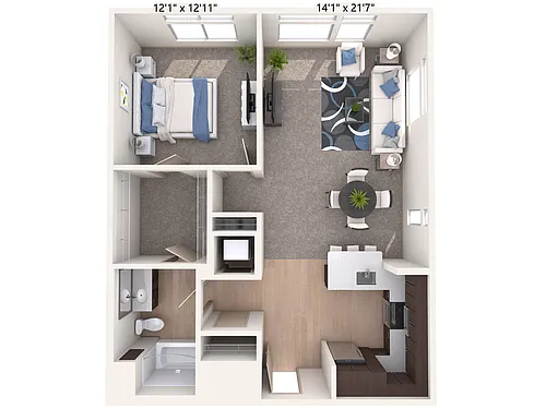 Floor plan A8-Esp