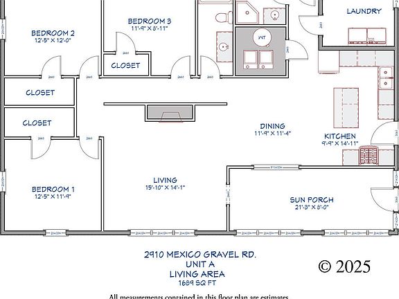2nd image of 2910 Mexico Gravel Rd Unit A