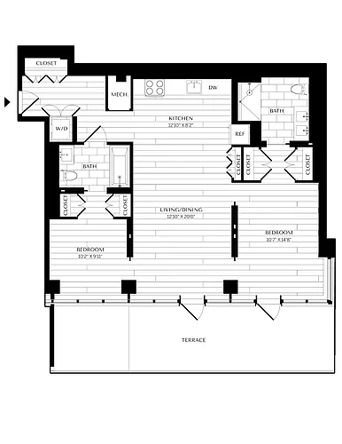 Floor plan B18