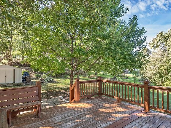 Large deck for entertaining.