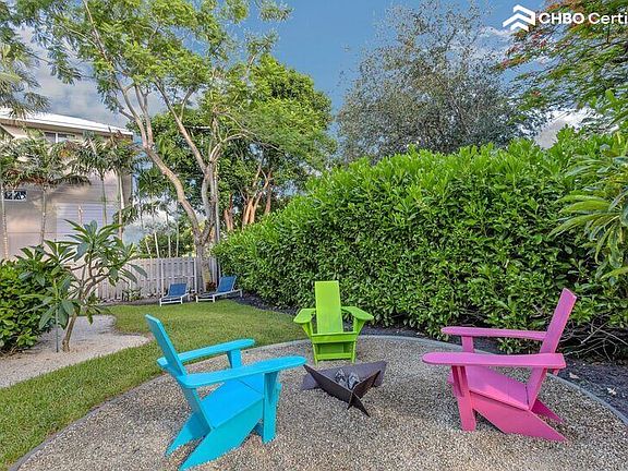 Garden seating with fireplace
