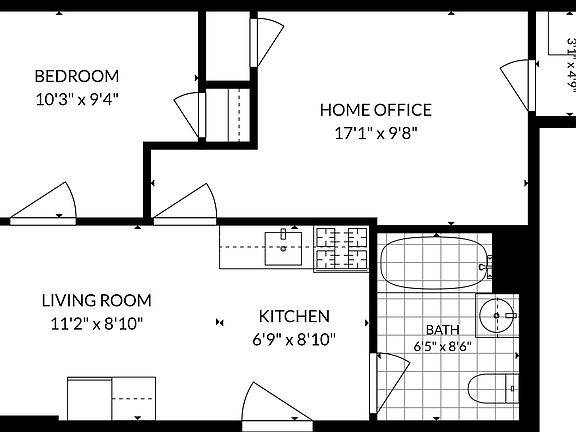 2nd image of 50 Jefferson St #1B