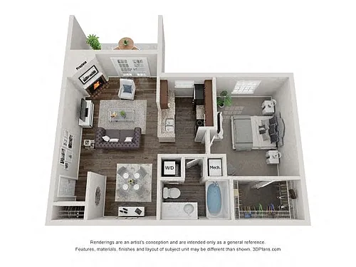 Floor plan Ivy