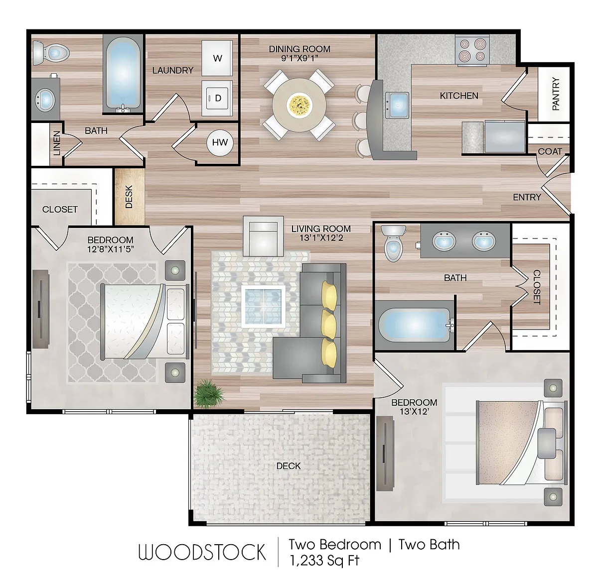 Floor plan Woodstock