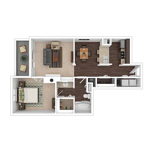 Floor plan A3 River Flat