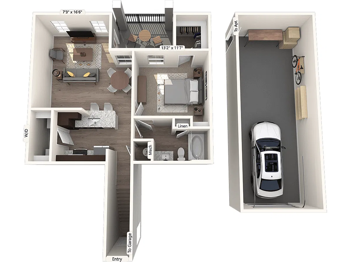 Floor plan A3-809