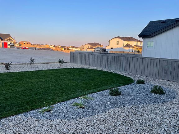 Fully landscaped backyard - full fence will be installed upon move in