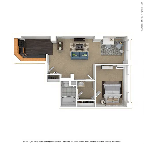 Floor plan Picasso