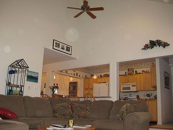 Great room to kitchen