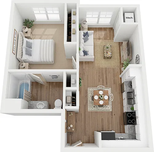 Floor plan A1