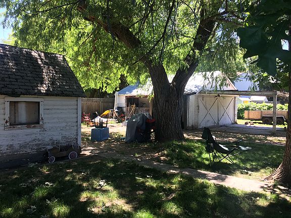 Backyard Shed and Garage