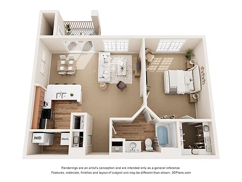 Floor plan Zephyr