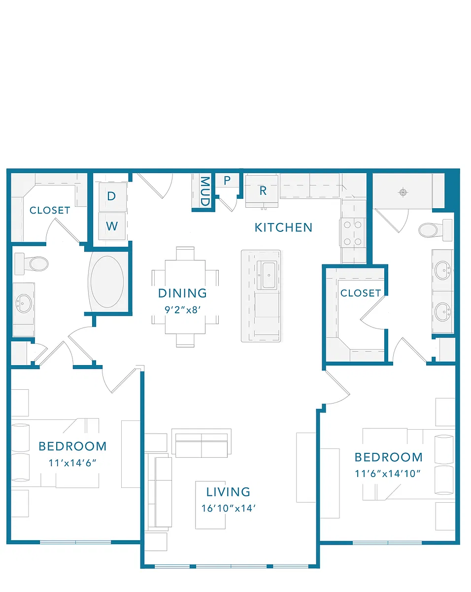 Floor plan C1A