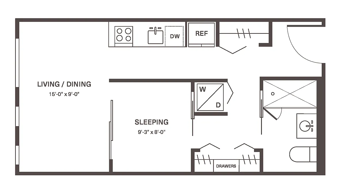 Floor plan M1