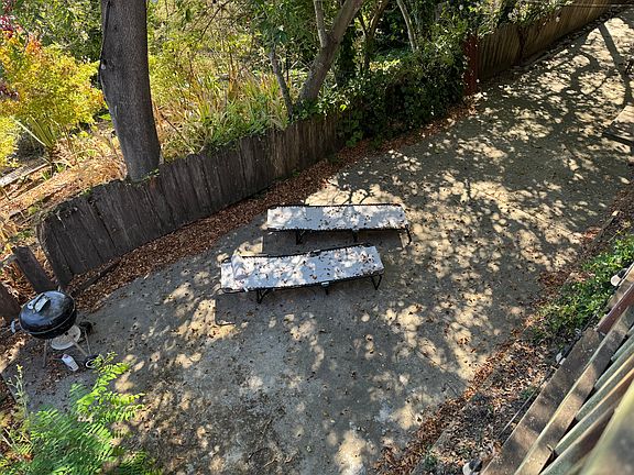 Shared backyard