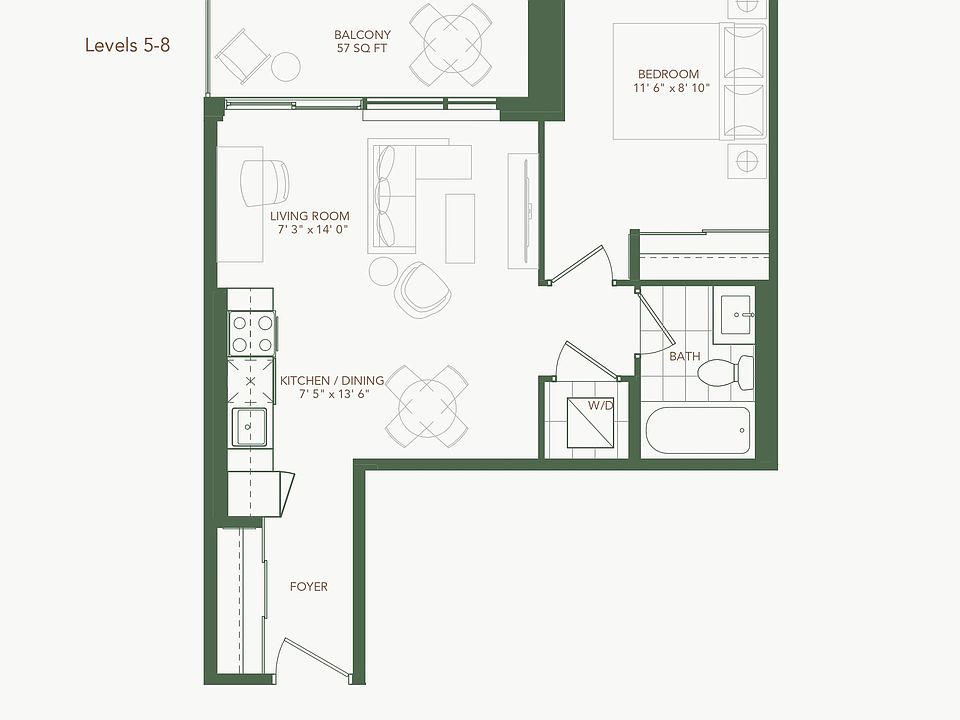 2nd image of 7437 Kingston Rd #422