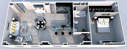 Floor plan Peabody