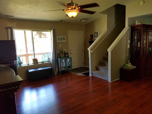 Living room and entry