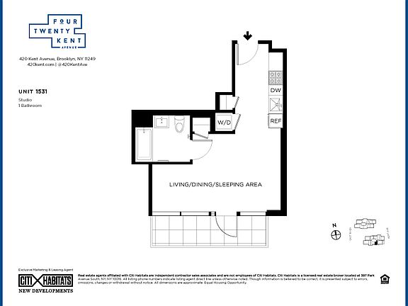 2nd image of 420 Kent Ave APT 1531