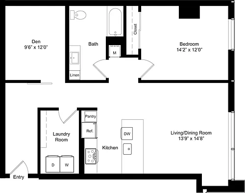 Floor plan A6 Type A