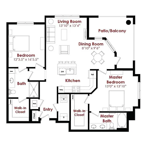 Floor plan B4