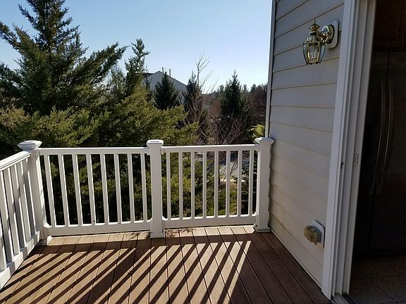 deck overlooks common area