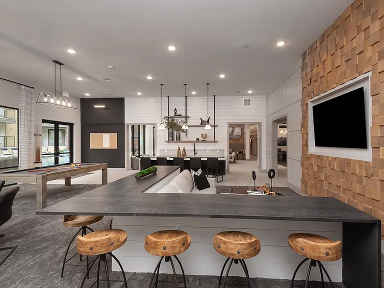 Modern Island With Bar-style Seating