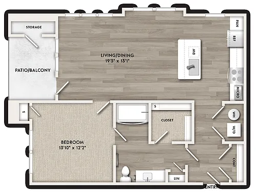 Floor plan A3A