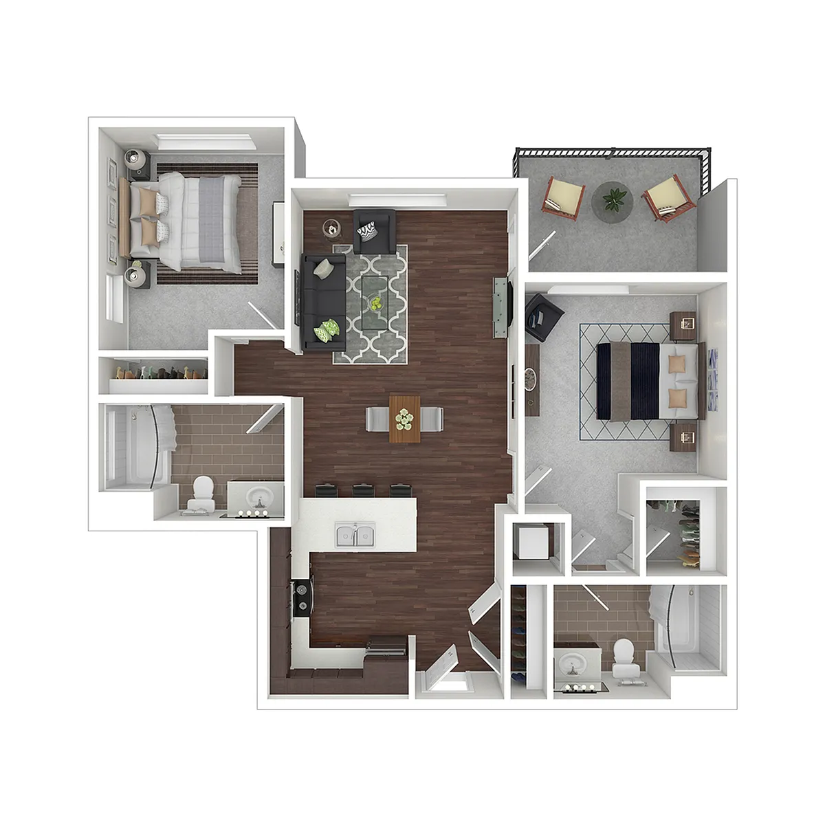 Floor plan B1