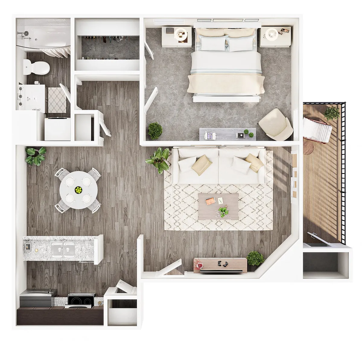 Floor plan Cascade - A2