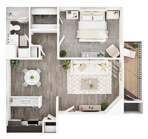 Floor plan Cascade - A2
