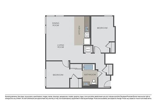 Floor plan Plan 2A