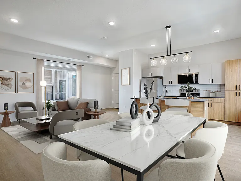 Virtually Staged Apartment