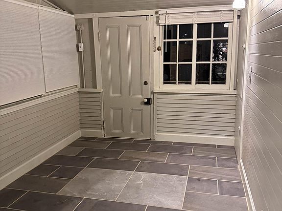 Breakfast nook and backyard entry