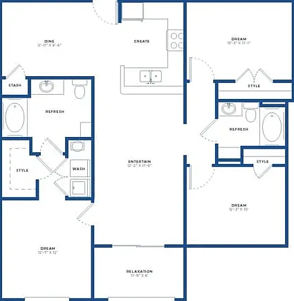 3x2 Renovated Floor Plan 3x2 Renovated Floor Plan