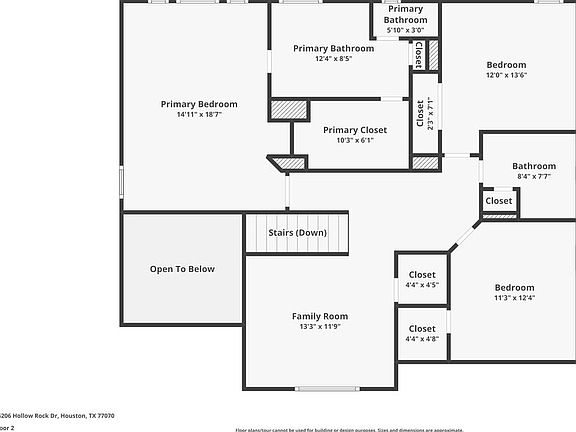 3rd image of 16206 Hollow Rock Dr