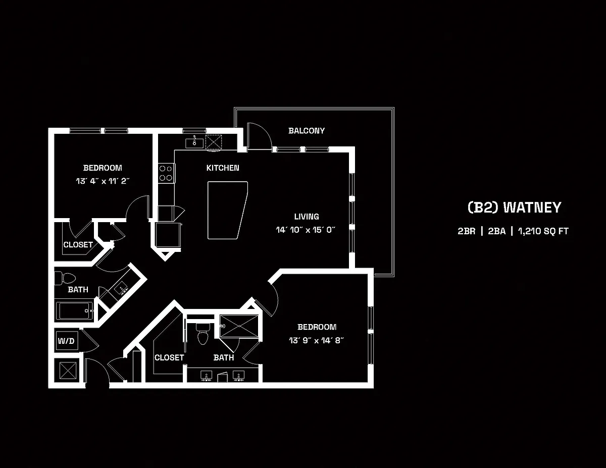 Floor plan Watney (B2)