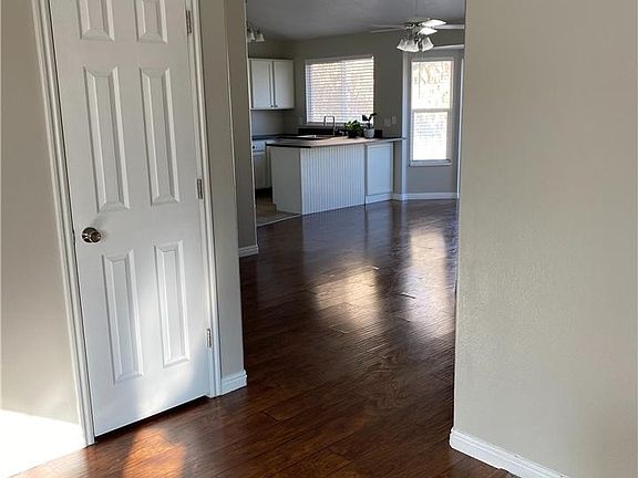 Front room into Dining/Kitchen