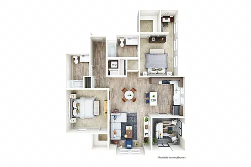 Floor plan B22