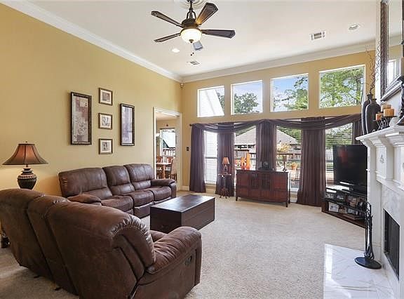Large Family Room with 12 Ft. Ceilings & Wall of Windows