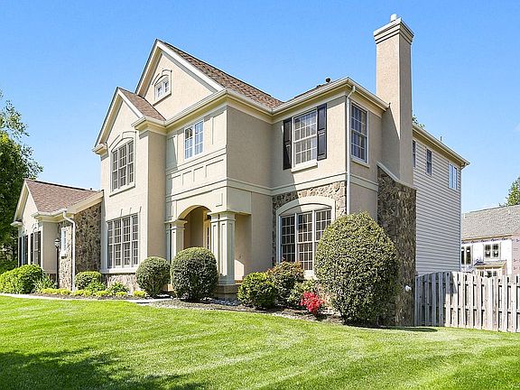 Front and side of home